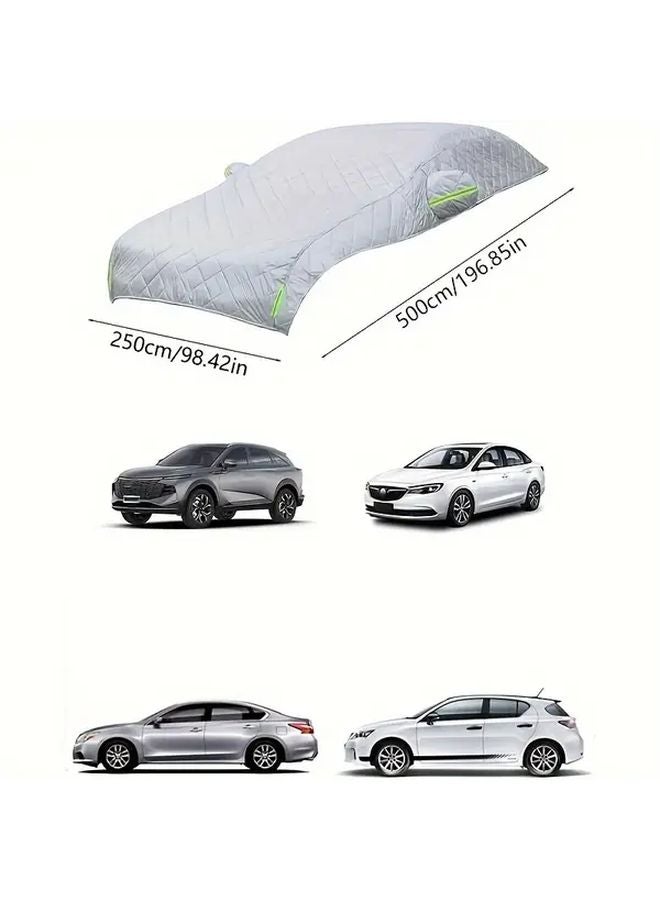 Three Box Car Hail Protector Cover Snowproof SUV Truck Blanket - Image 2